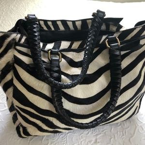 Zebra Stripe Tote Bag